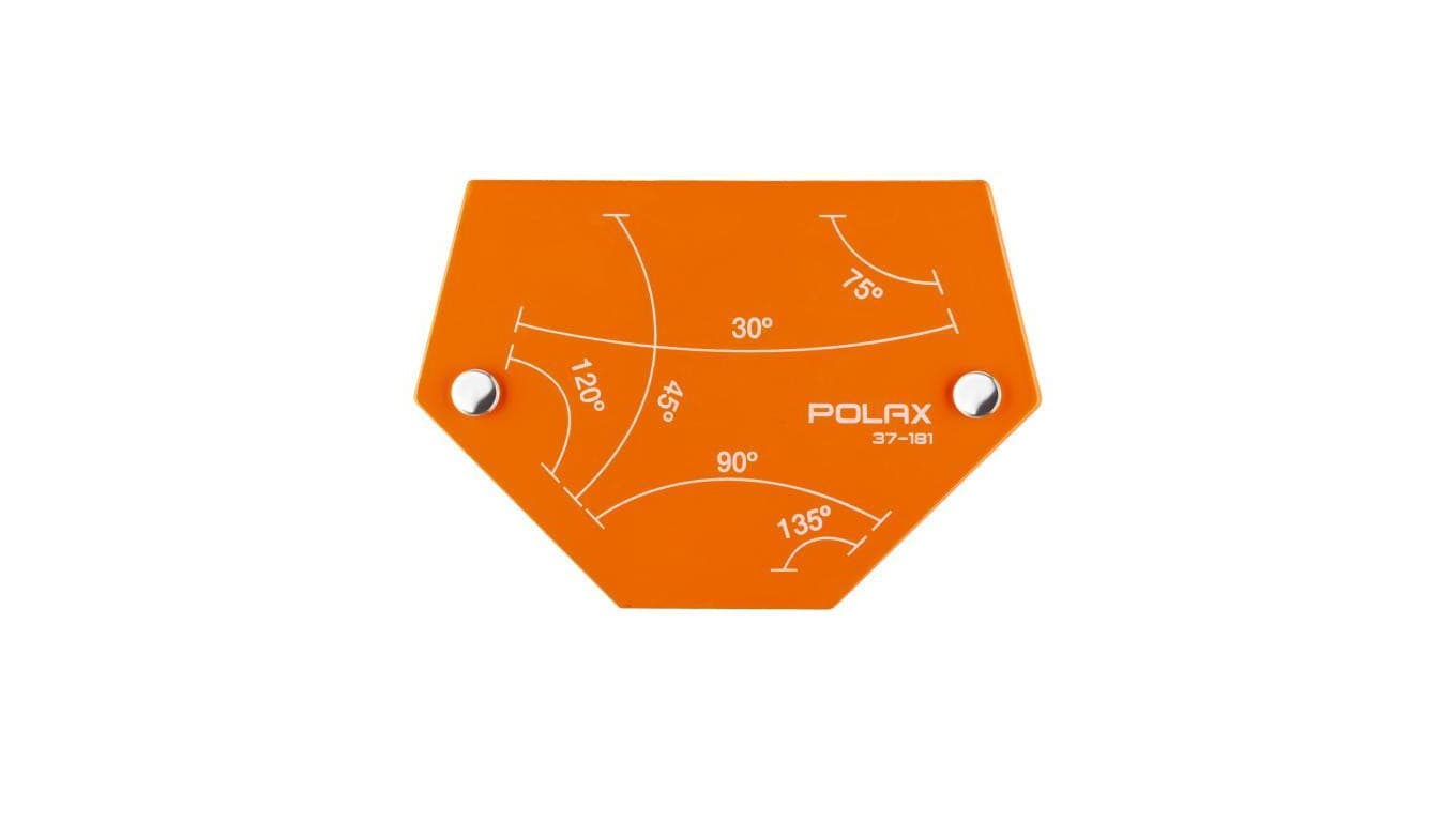 Spawalniczy kątownik magnetyczny Polax Trapez” 100x68x14 mm (37-181)