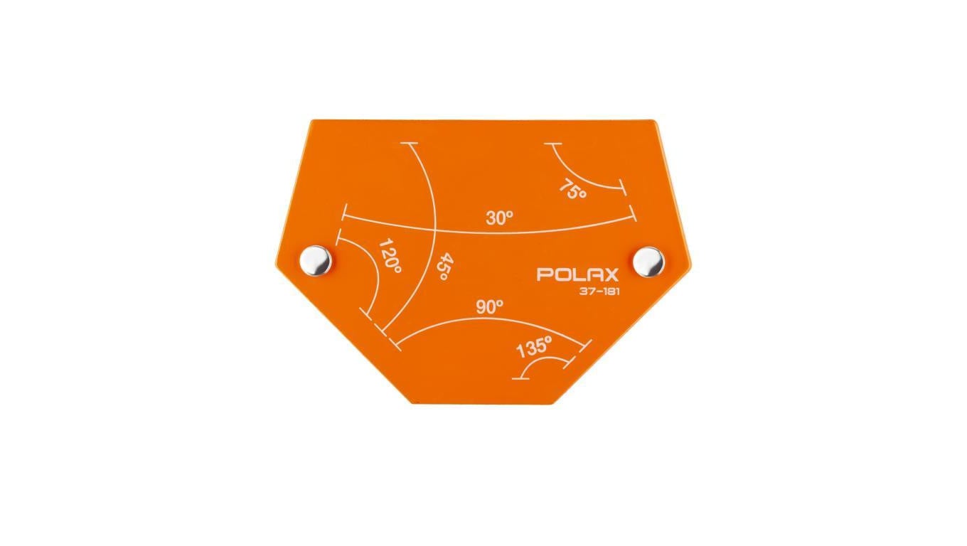 Spawalniczy kątownik magnetyczny Polax Trapez” 100x68x14 mm (37-181)