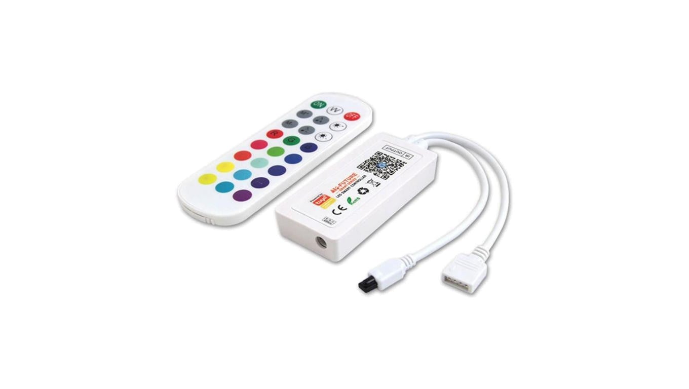 Sterownik do Taśm LED RGB WiFi SMART TUYA 6A 5-24V 72W 144W + PILOT LVT