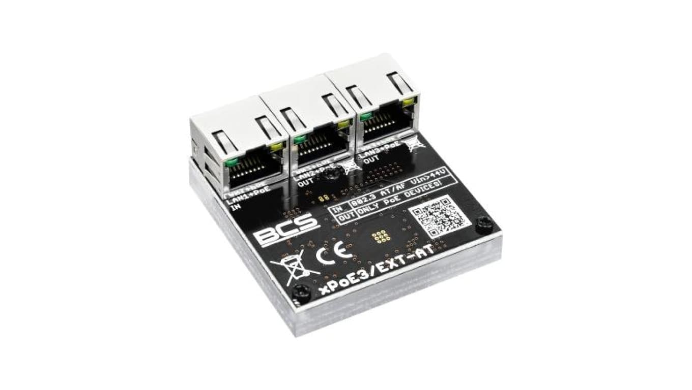 Switch PoE 3-portowy 100Mbps BCS-xPoE3/EXT-AT