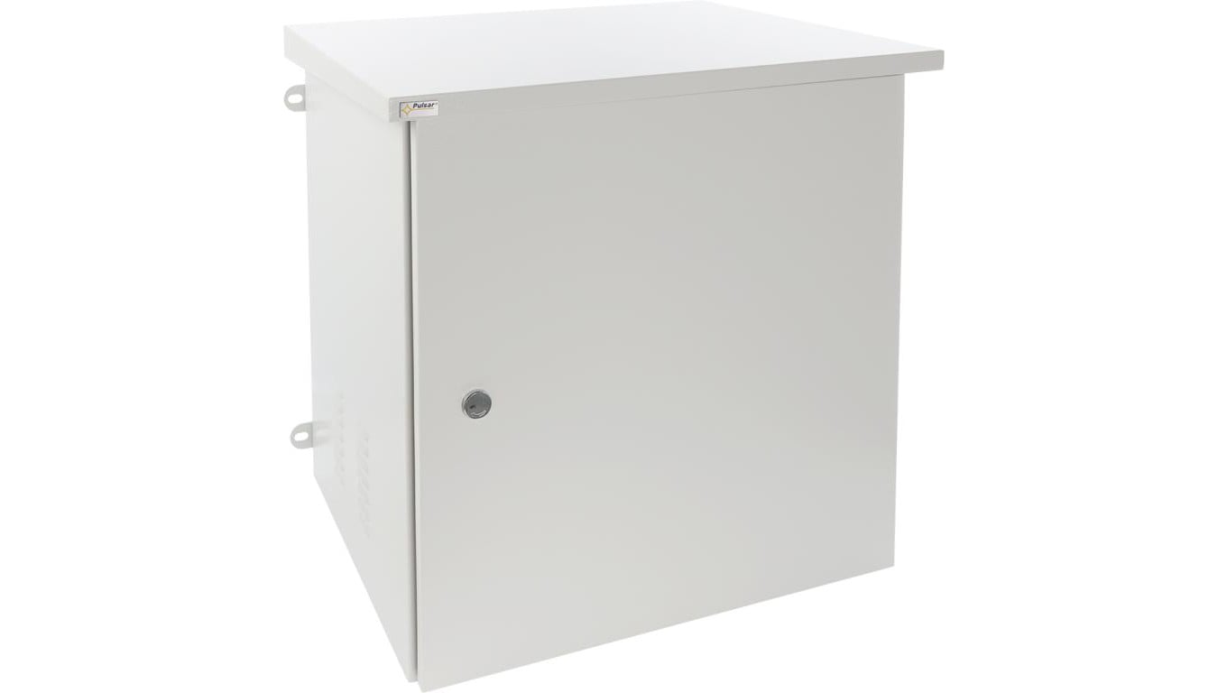 Szafa wisząca RK1264-G 12U 19 wandaloodporna 600x633x400mm 80kg szara