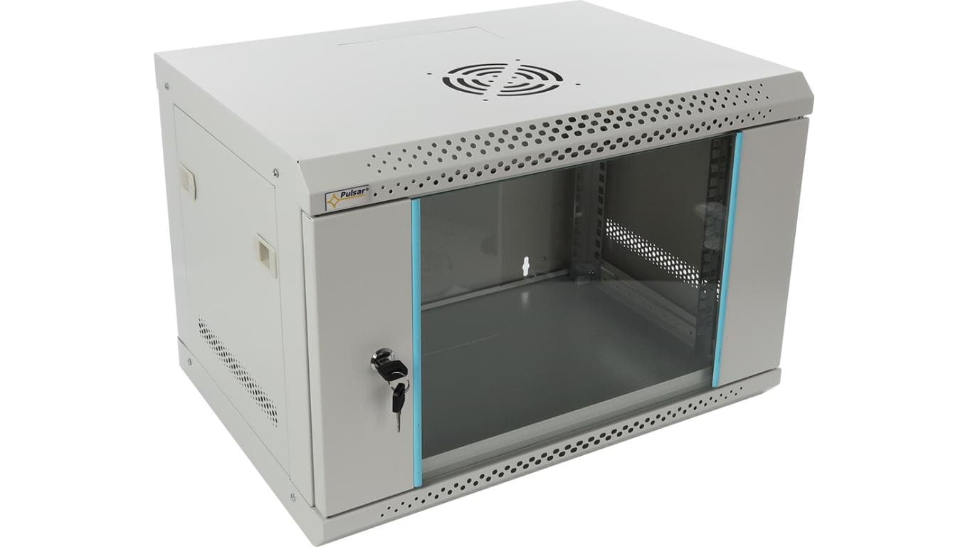 Szafa wisząca RW654-G 6U 19 szara 540x368x400mm 30kg