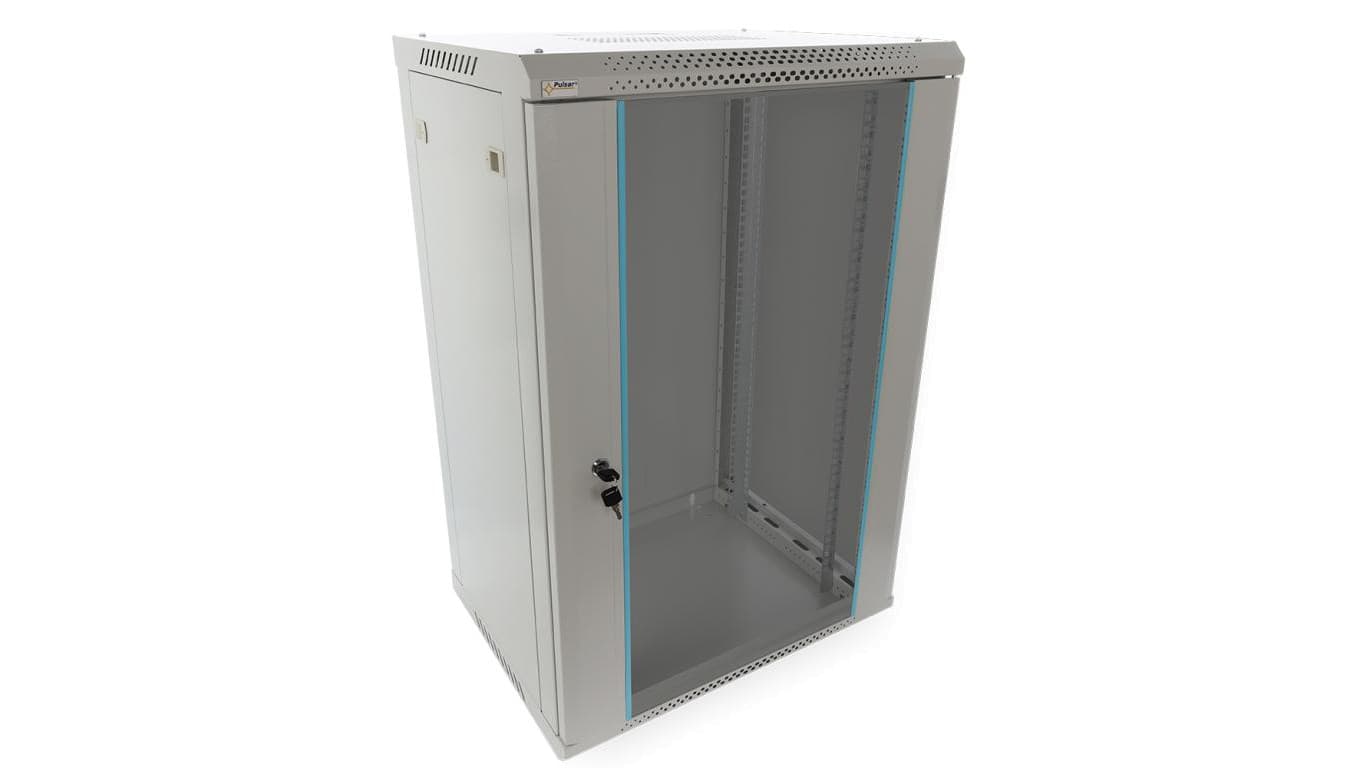Szafa wisząca RWA1864-G 18U 19 szara 600x901x450mm 50kg