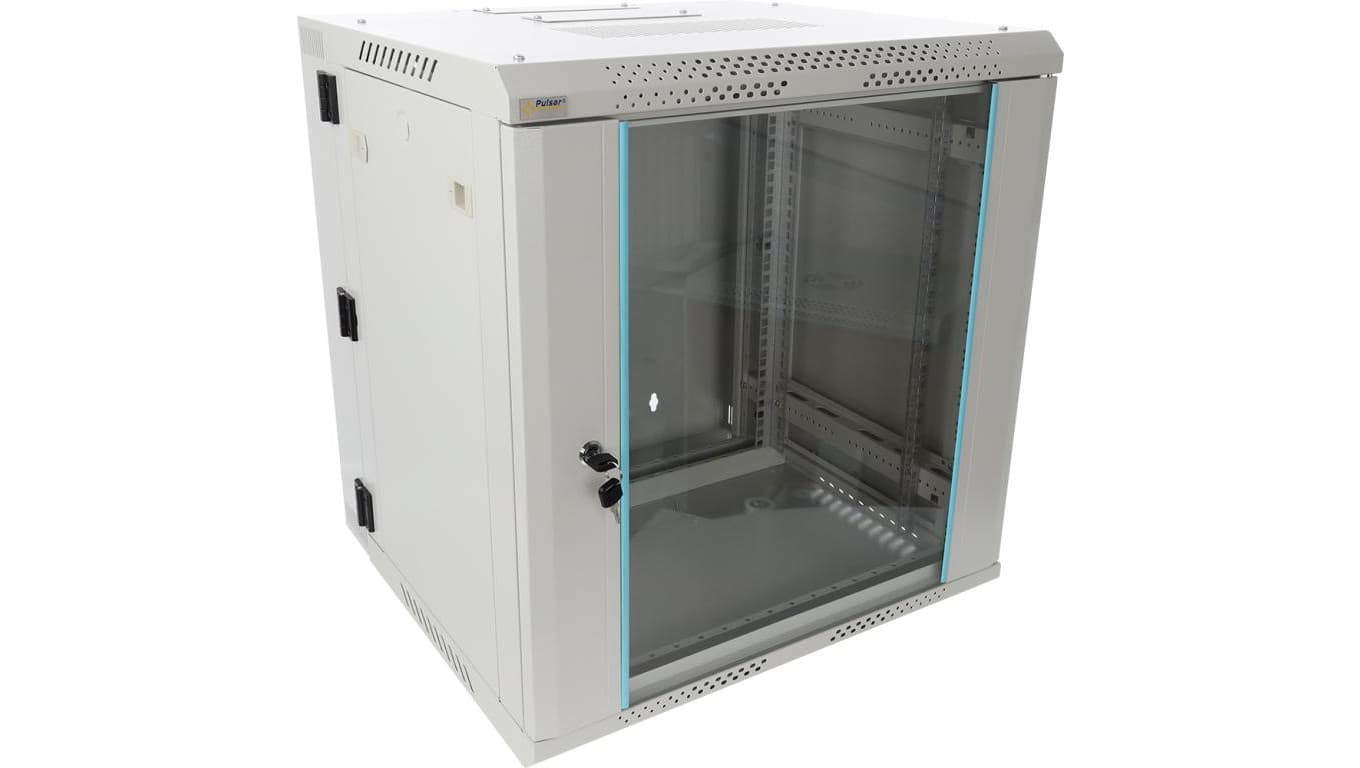 Szafa wisząca RWDA1265-G 12U 19 szara dwusekcyjna 600x635x550mm 60kg