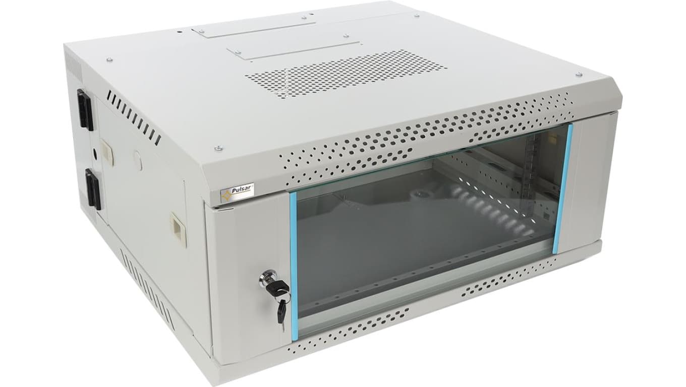 Szafa wisząca RWDA465-G 4U 19 szara dwusekcyjna 600x280x550mm 60kg