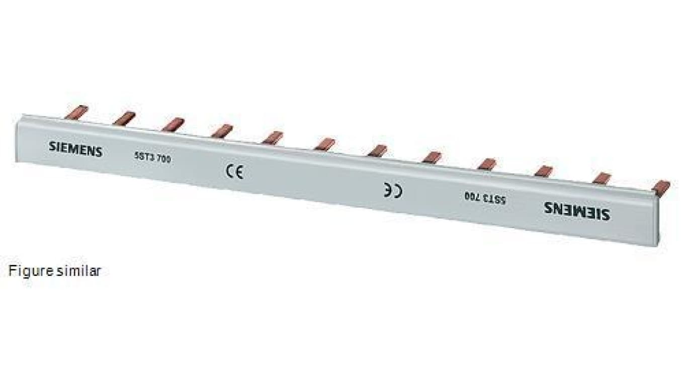 Szyna łączeniowa grzebieniowa 16qmm 1-faz.+HS długość 214mm 5ST3702