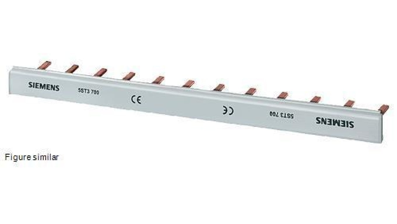 Szyna łączeniowa grzebieniowa 16qmm 1-faz.+HS długość 214mm 5ST3702