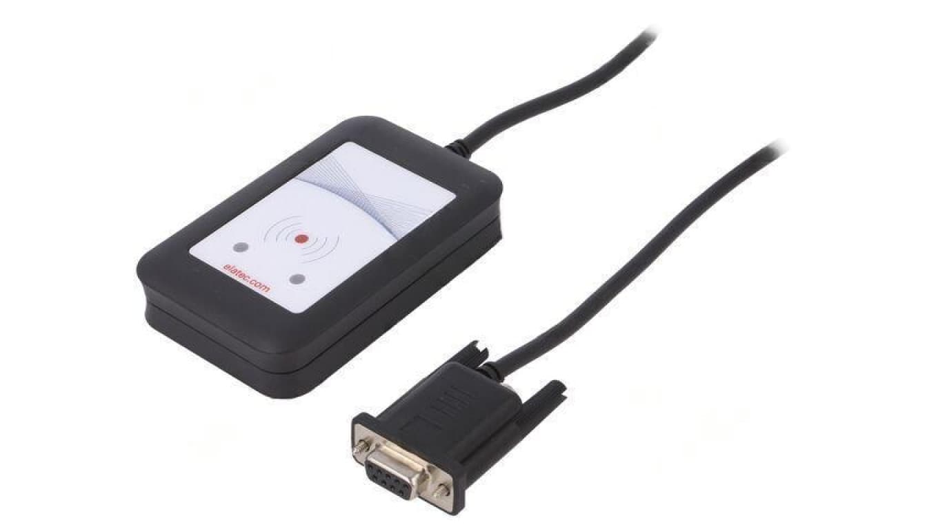 Czytnik RFID 5V RS232 antena Zasięg: 100mm 88x56x18,5mm 120mA TWN4 MULTITECH 2 HF SERIAL