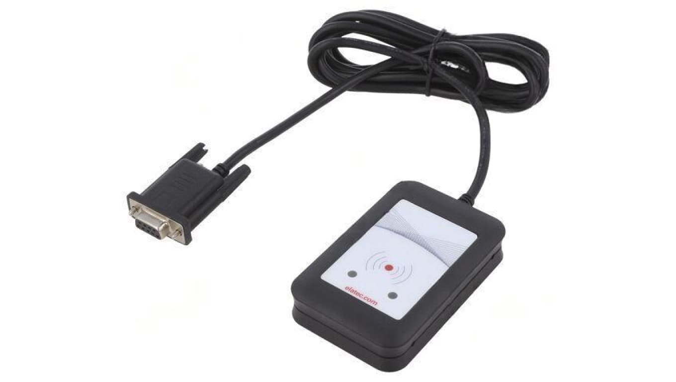 Czytnik RFID 4,3÷5,5V RS232 antena Zasięg: 100mm 88x56x18,5mm TWN4 MULTITECH 2 RS232 BLACK