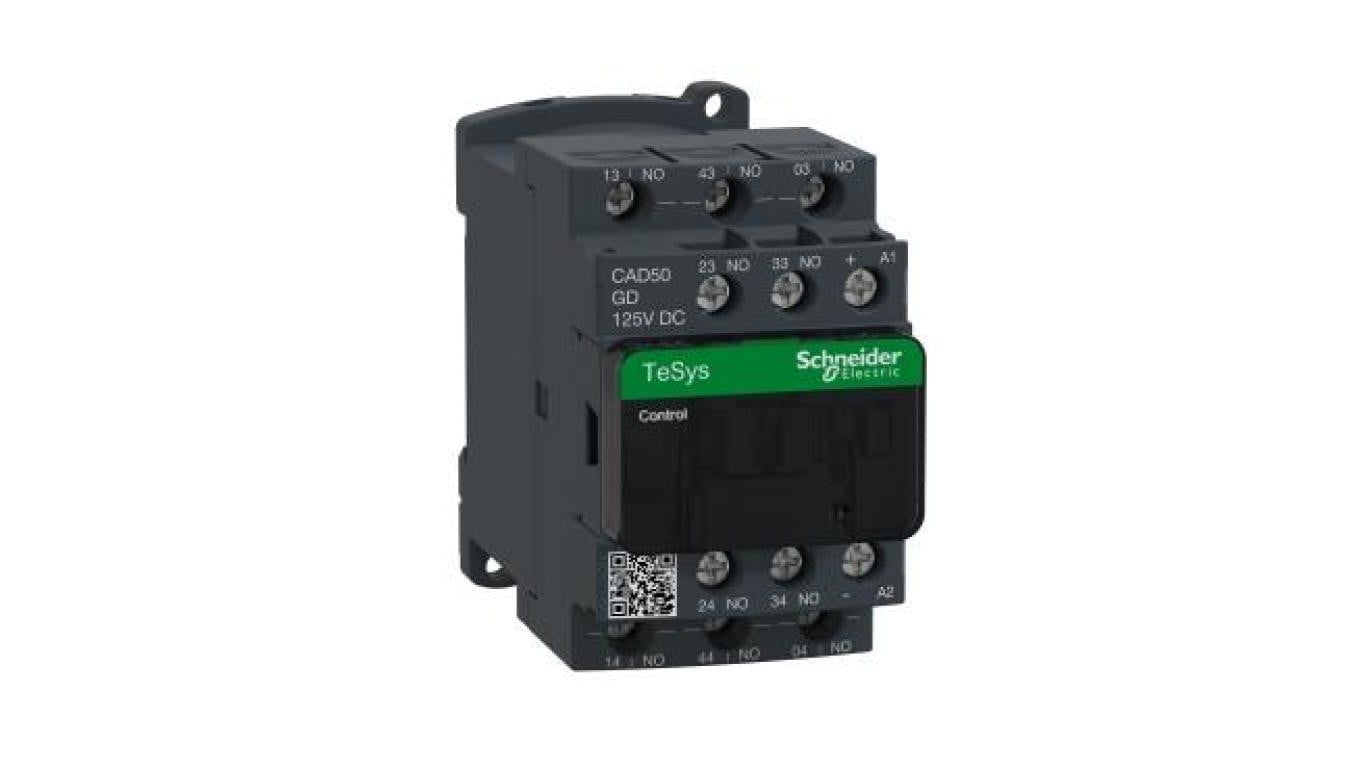 TeSys Deca Stycznik pomocniczy TeSys Deca, 5 Z 125 V DC cewka CAD50GD