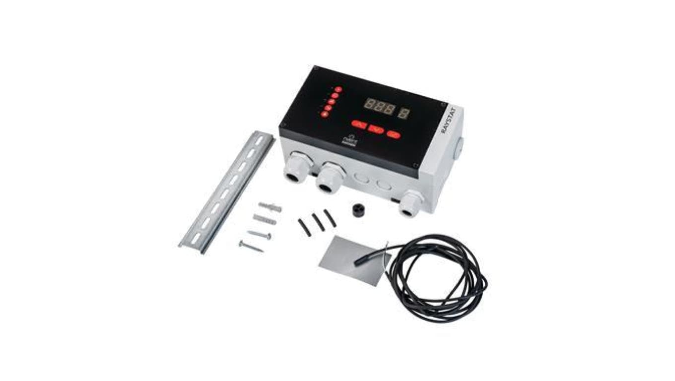 Termostat RAYCHEM RAYSTAT–V5 NT/DIN -40C–+40C 230V AC IP65 Elektroniczny do sterowania pracą przewodów grzewczych