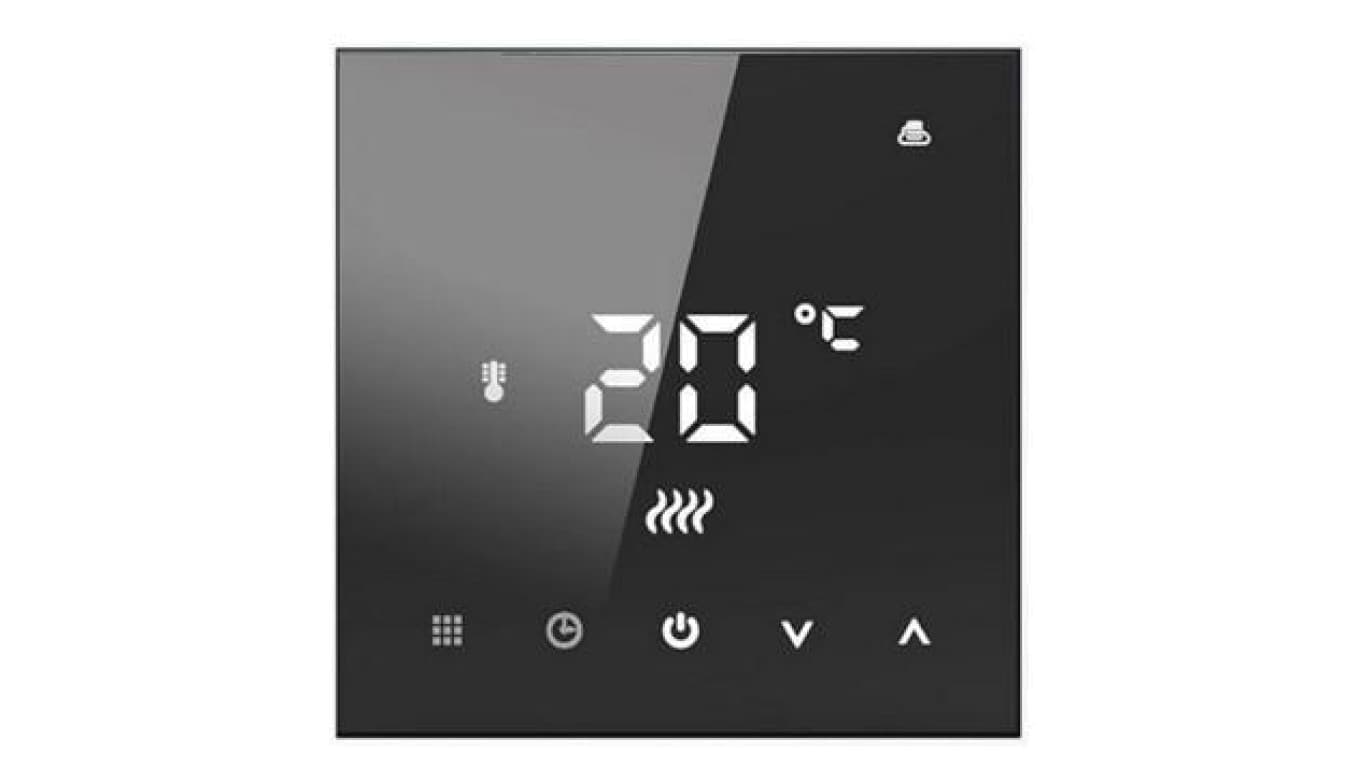 Termostat sterownik cyfrowy SC607AC Wi-Fi Modbus do klimakonwektorów fancoil’i