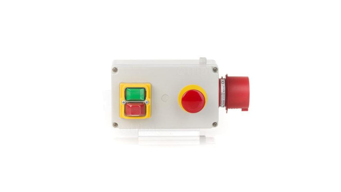 Trójfazowy wyłącznik 400 V / 50Hz / 4kW z hamulcem elektronicznym
