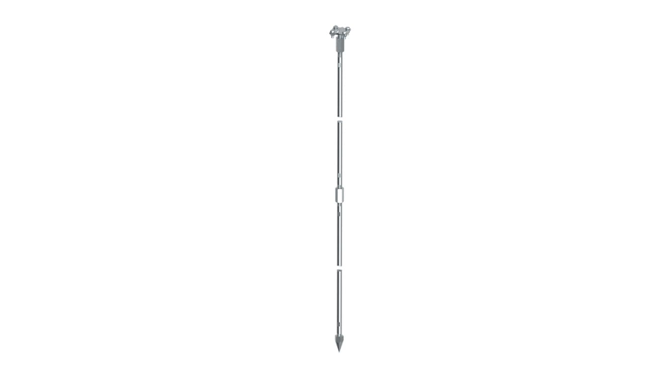 Uziom kompletny fi20 ocynkowany 3m (2x1,5m) 41.10.1 OC 94113001
