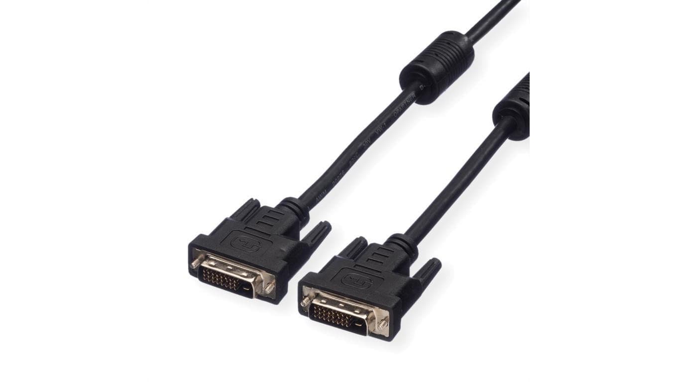 VALUE DVI monitor kabel, DVI M-M, (24+1) dual link, 2,0 m, 2 m