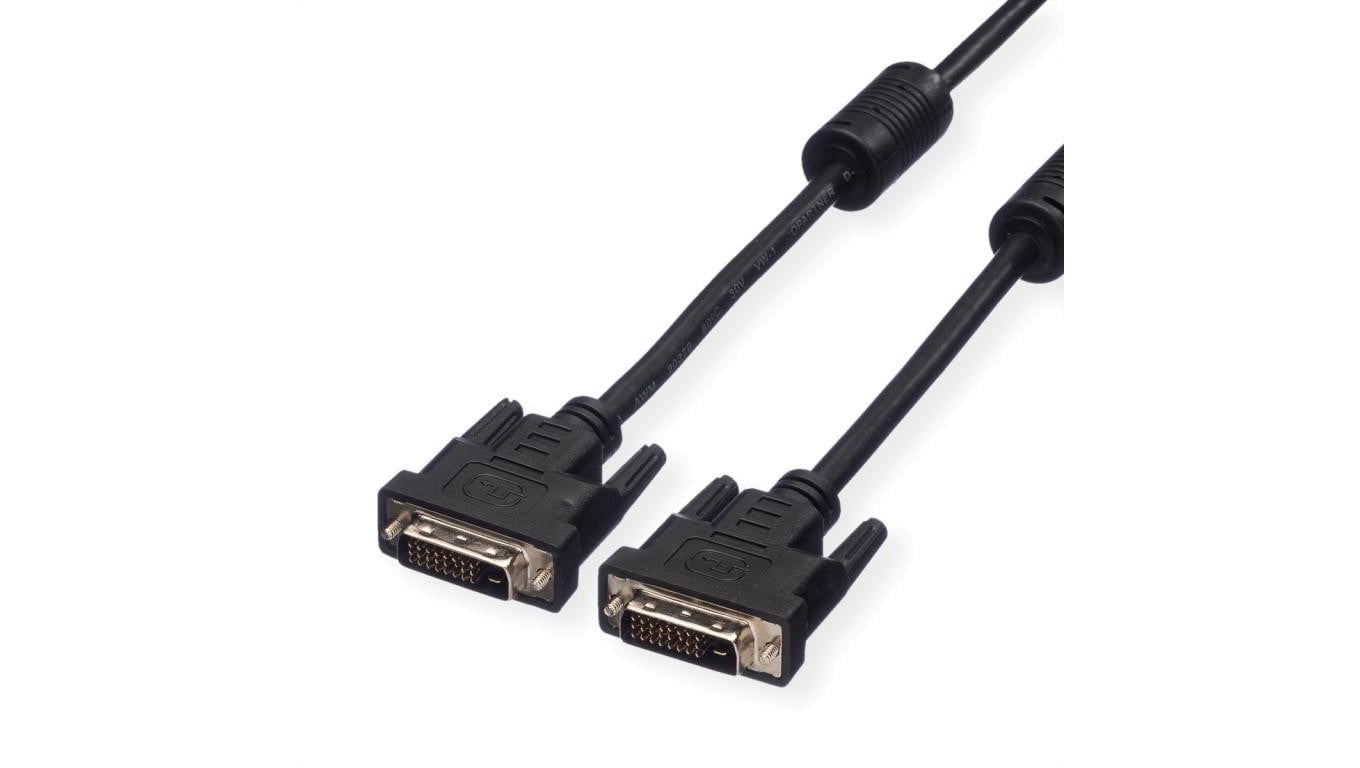VALUE DVI monitor kabel, DVI M-M, (24+1) dual link, 2,0 m, 2 m