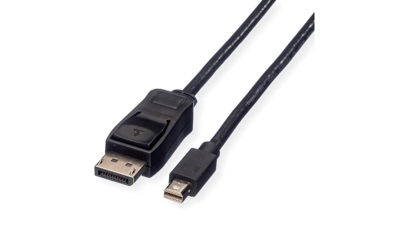 VALUE Kabel DisplayPort, DP M - Mini DP M, czarny, 2 m