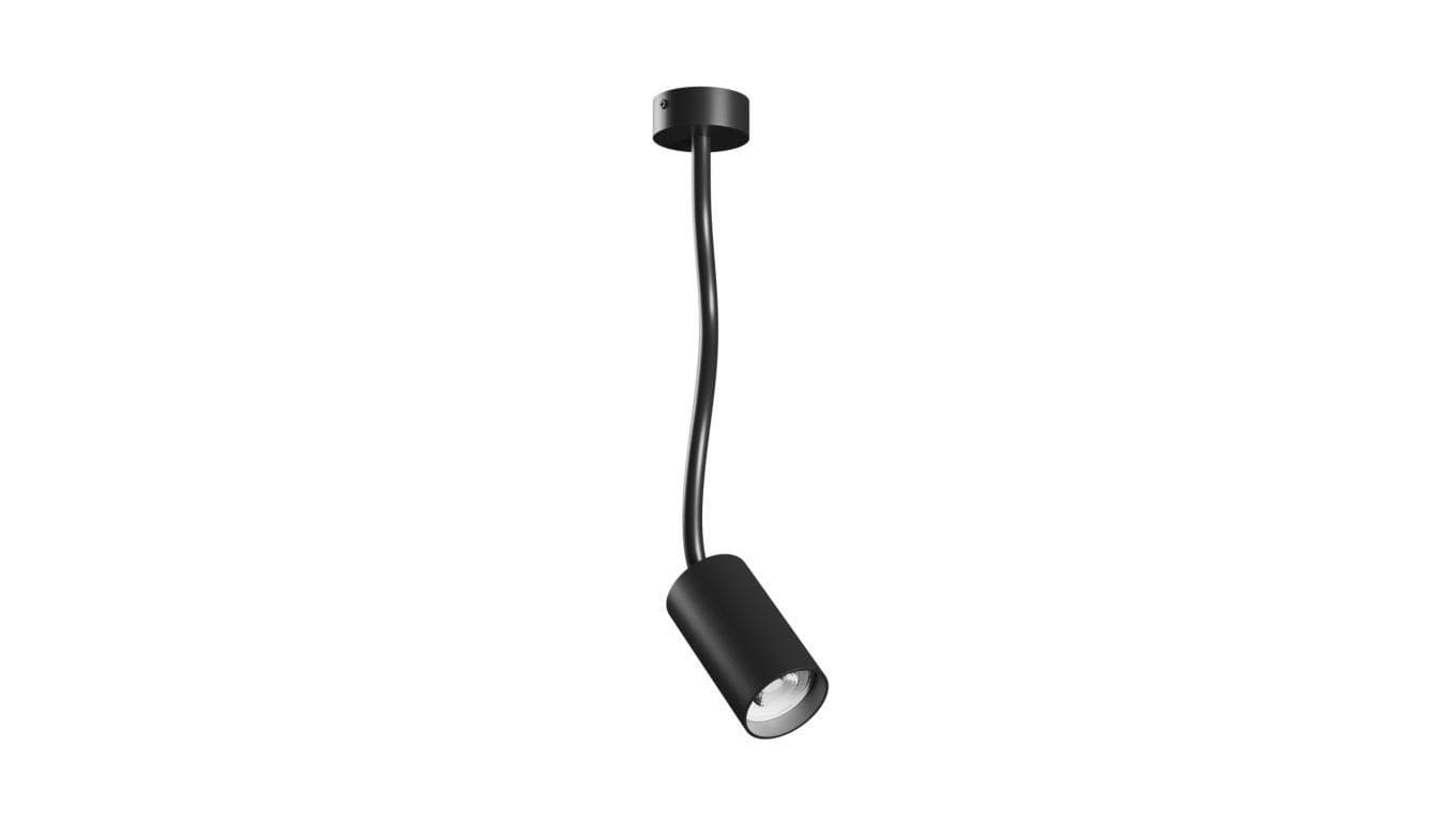 Kinkiet LED VARIOSA FLEXI GU10 BAZA 55x100x410mm czarny