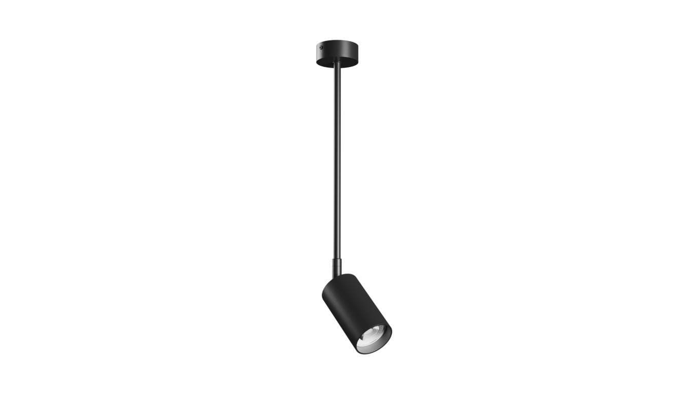 Kinkiet LED VARIOSA GU10 BAZA 55x100x450mm czarny