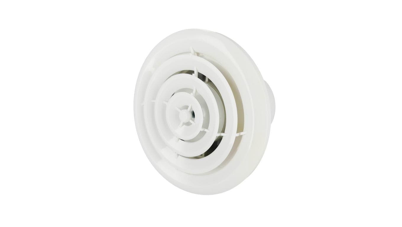 Wentylator wyciągowy plastikowy AIRYMAX 4 100 mm biały HOROZ ELECTRIC