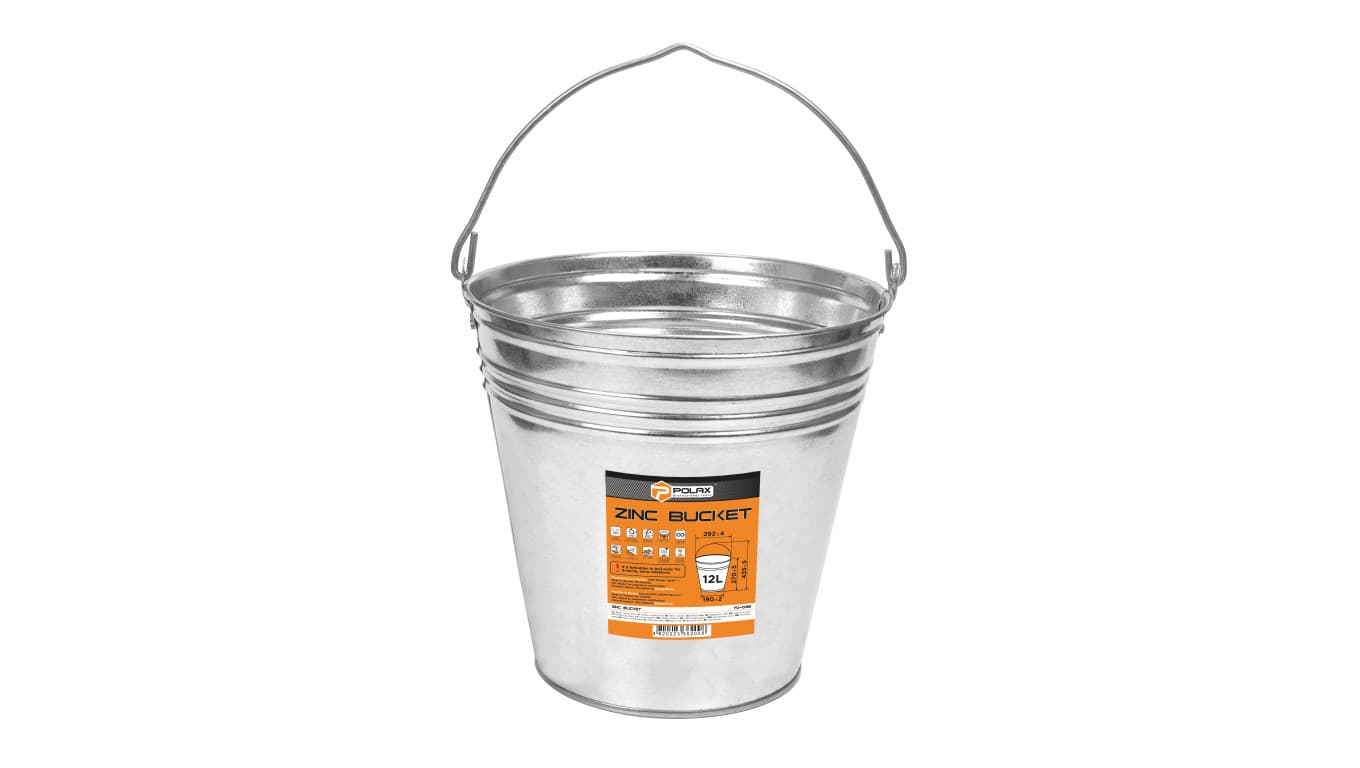 Wiadro ocynkowane 12L (70-038)