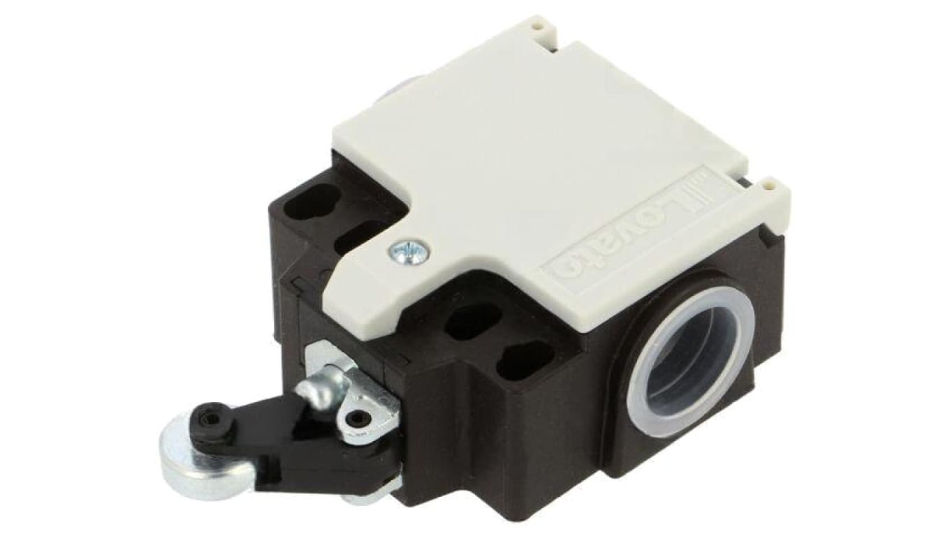 Wyłącznik krańcowy rolka metalowa Ø14mm NC x2 10A M20 KCC2S02