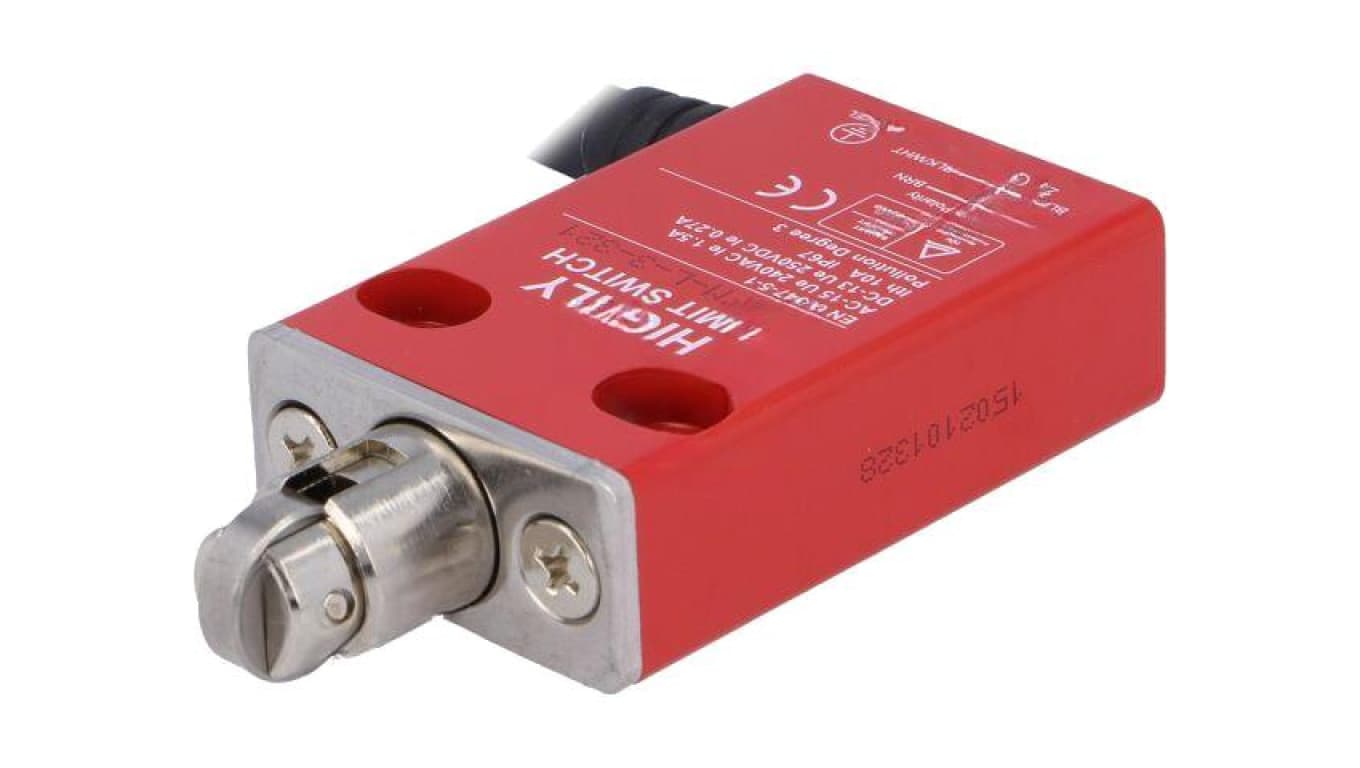 Wyłącznik krańcowy rolka metalowa poprzeczna Ø12mm NO + NC 5A EFM-L-3-321