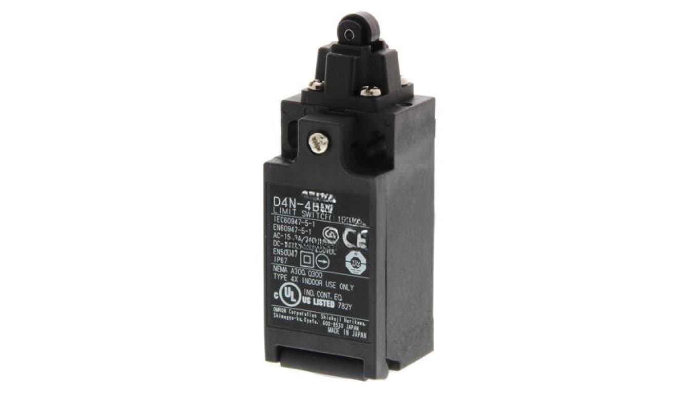 Wyłącznik krańcowy rolka z tworzywa 10A max.240VAC G 1/2 D4N-2232