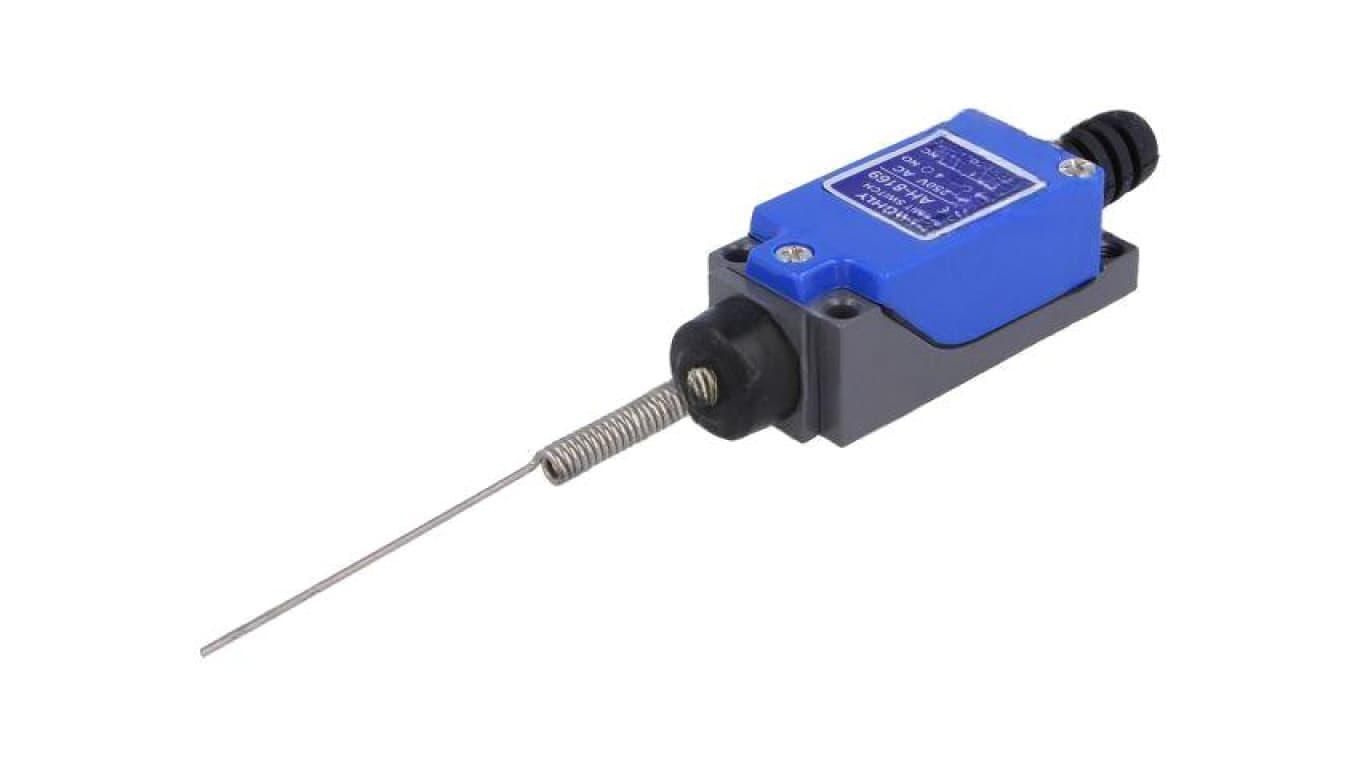 Wyłącznik krańcowy sprężyna o długości całkowitej 80mm NO + NC 5A AH8169