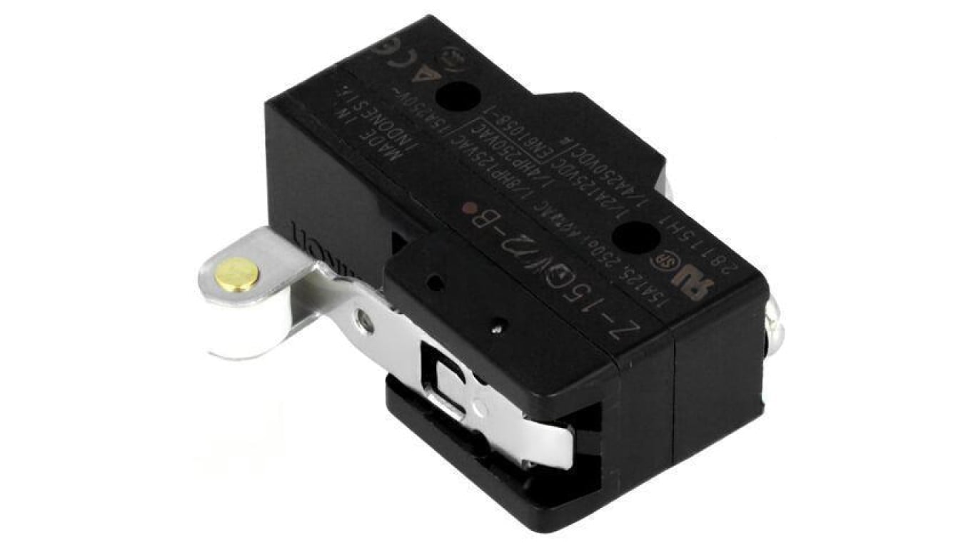 Mikroprzełącznik SNAP ACTION 15A/250VAC 6A/30VDC SPDT Poz: 2 Z-15GW22-B