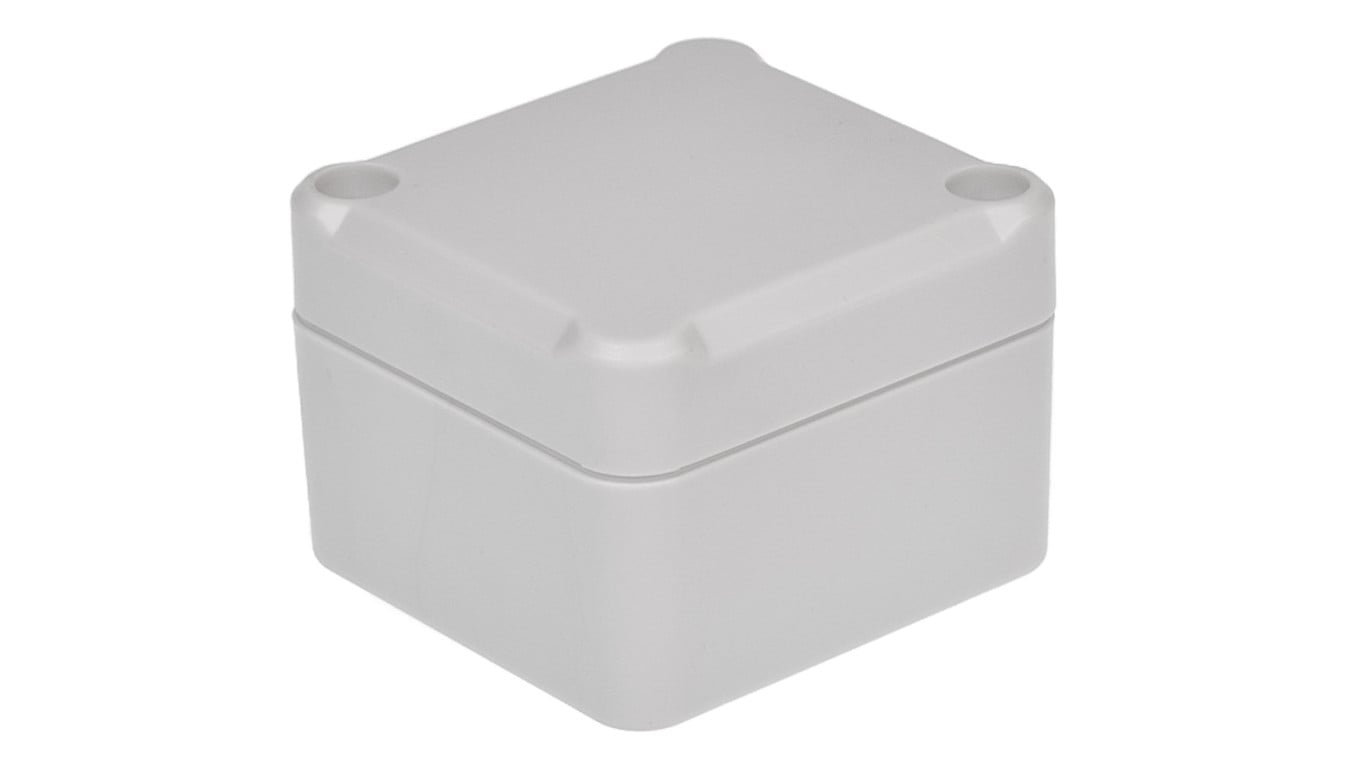 Z116SJ-IP67 TM ABS - Obudowa hermetyczna Z116 jasna z uszczelką zalewaną i tulejkami mosiężnymi ABS