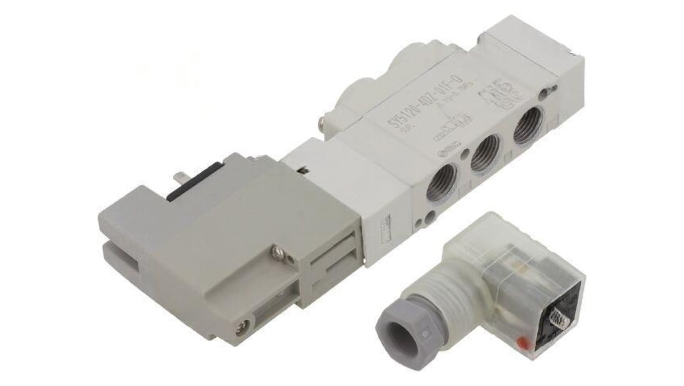 Zawór elektromagnetyczny 1,5-7bar 5/2 monostabilny aluminium SY51204DZ01FQ