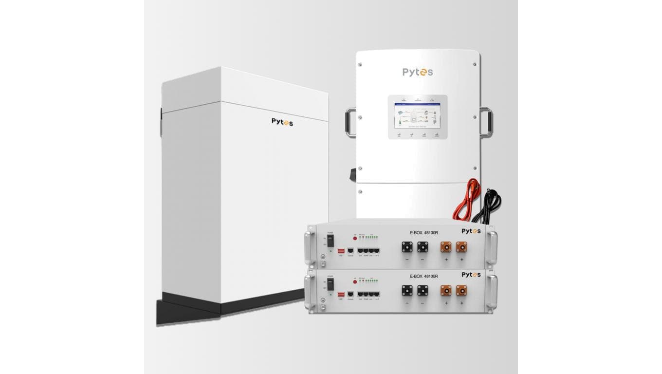 Zestaw Pytes - falownik hybrydowy 10kW z magazynem energii 10kWh