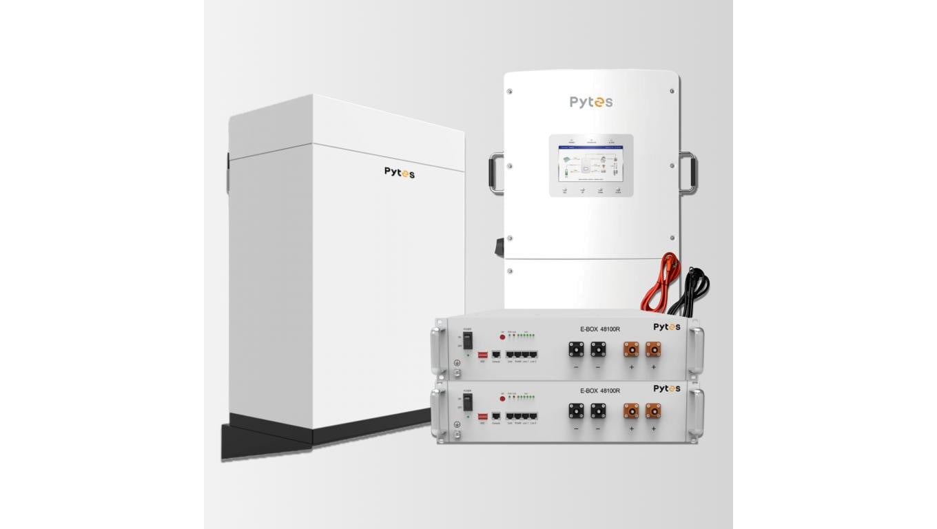 Zestaw Pytes - falownik hybrydowy 15kW z magazynem energii 20kWh