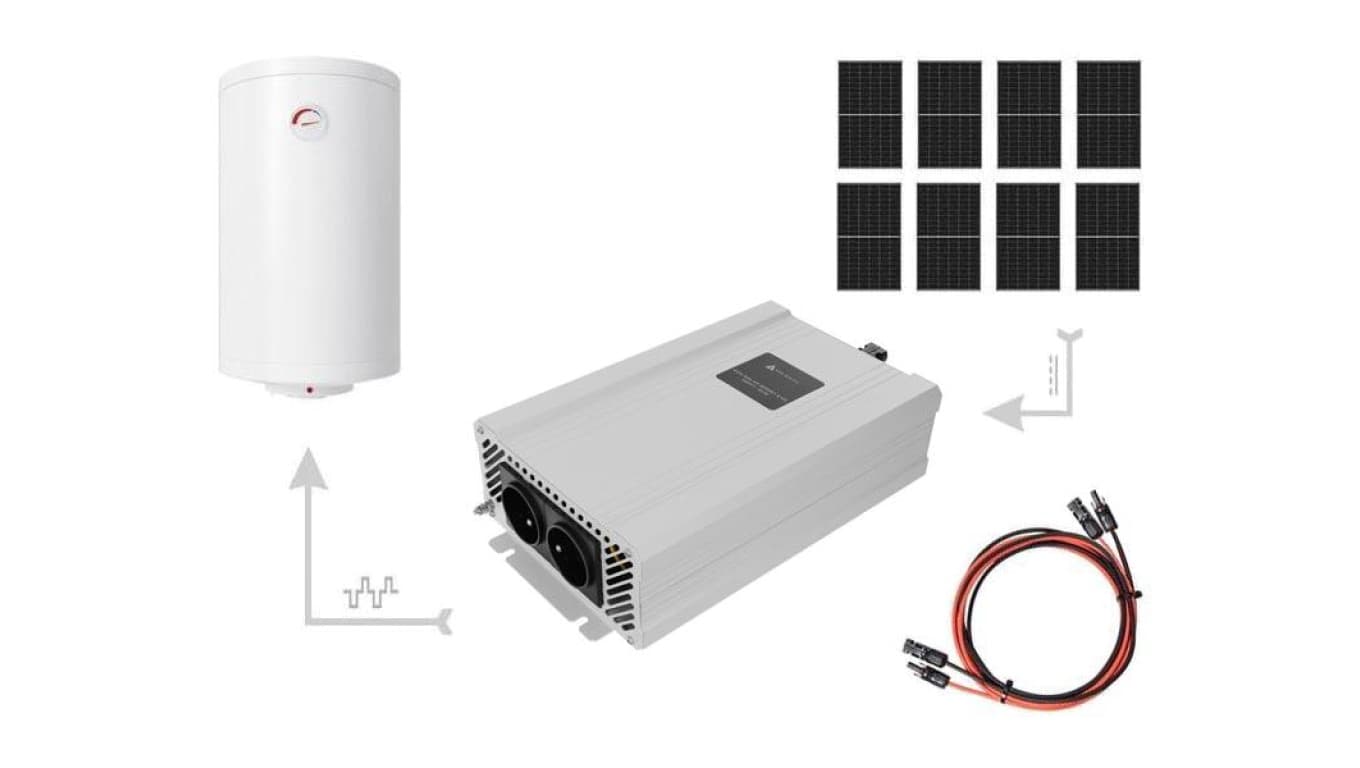 Zestaw do grzania wody w bojlerach ECO Solar Boost EVO 8xPV