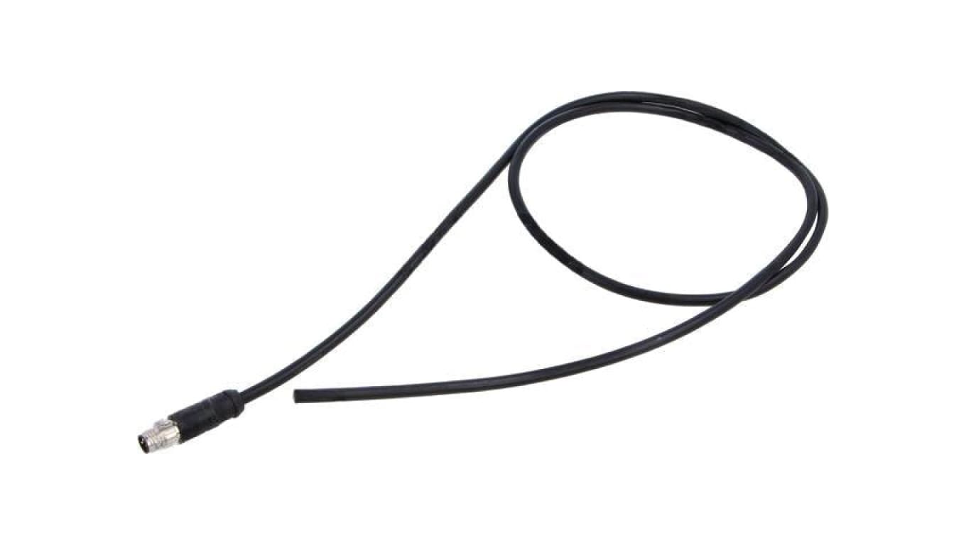 Złącze M8, męskie, PIN: 3, ekranowane, na przewodzie M8S-03BMMM-SL7D01