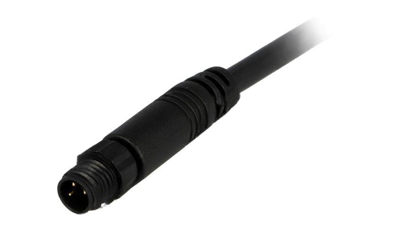 Złącze M8, męskie, PIN:3, wtyk, proste, 60V 8P-03AMMM-SL7A01