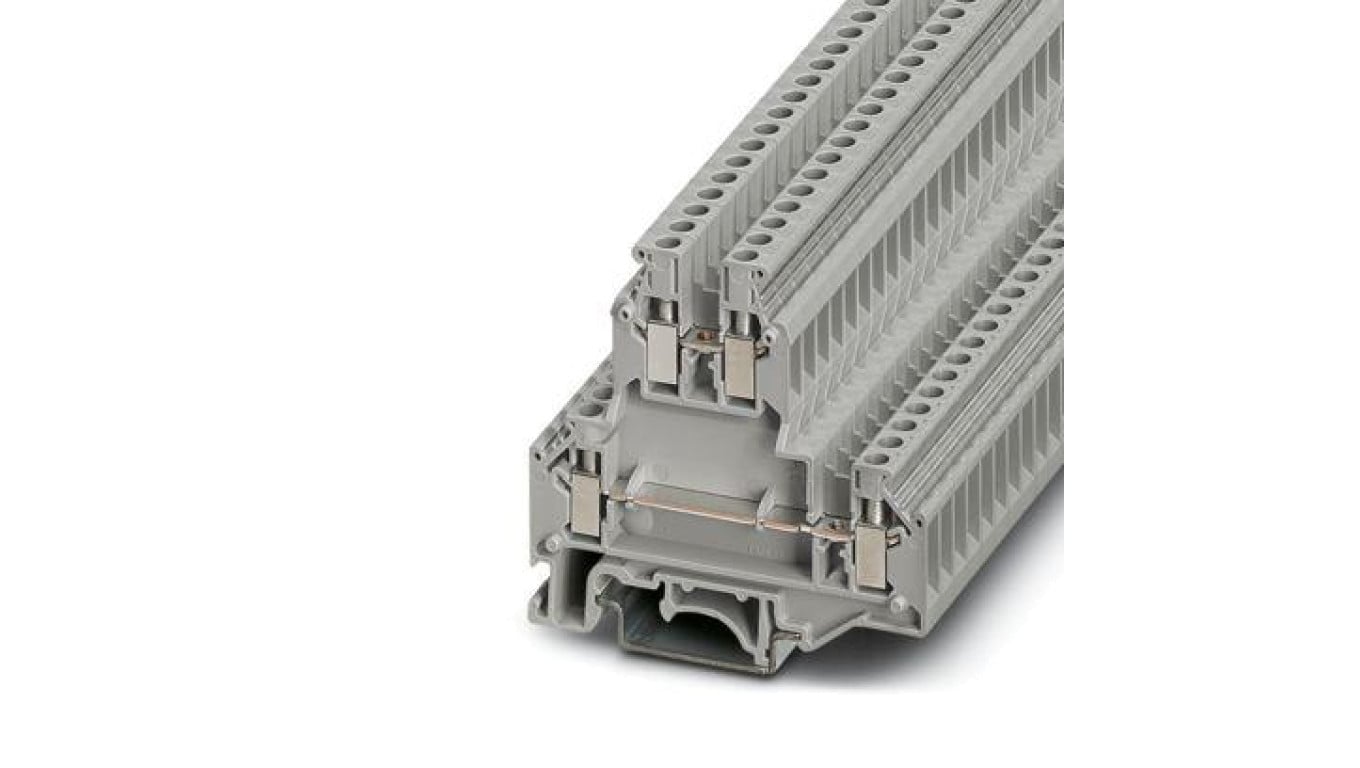Złączka przelotowa 2-poziomowa 4mm2 szara UKKB 5 (2771146)