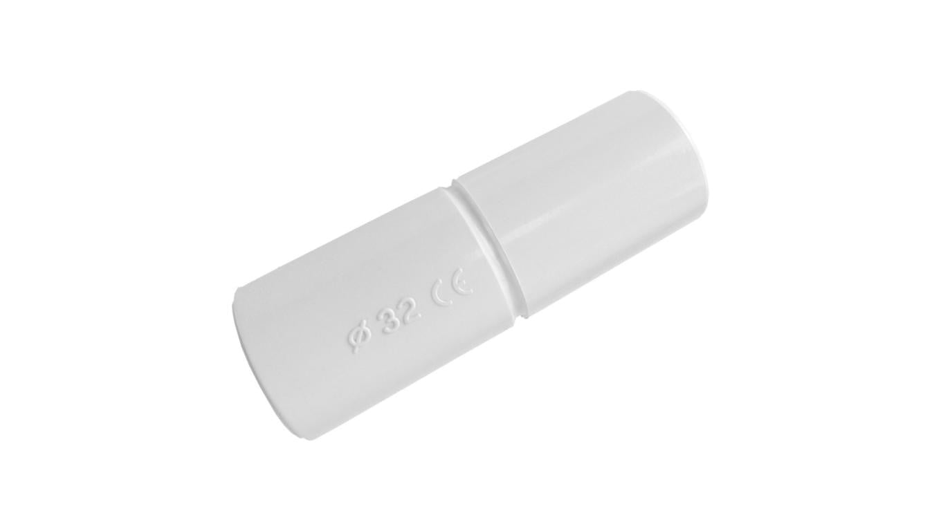 Złączka sztywna do rur PVC 32 prosta dwukielichowa GSU32G PEP MU-II 32 XBS