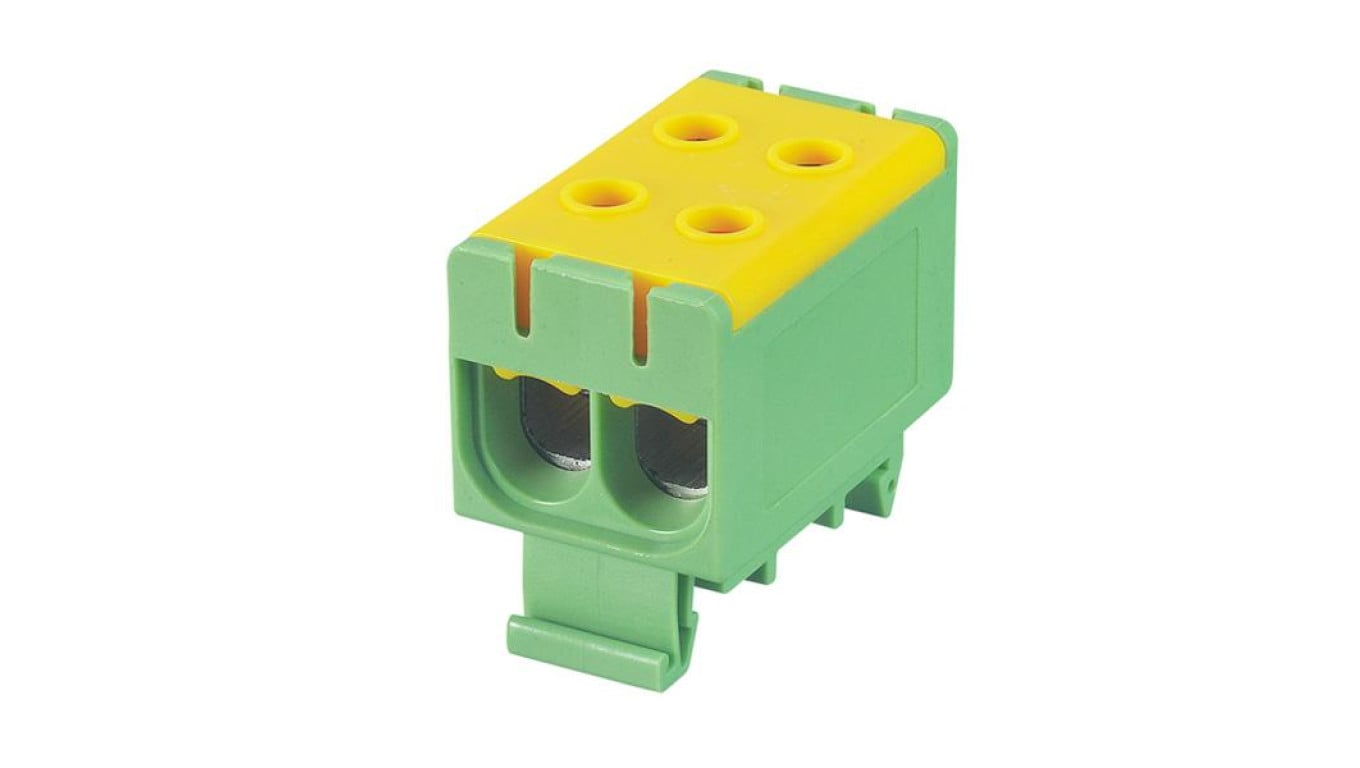 Złączka szynowa 2-torowa ZUG EZG5-50/2P/Z zielona Cu 2,5-50 mm² / Al 6-50 mm² 14106 PARTNERSITE