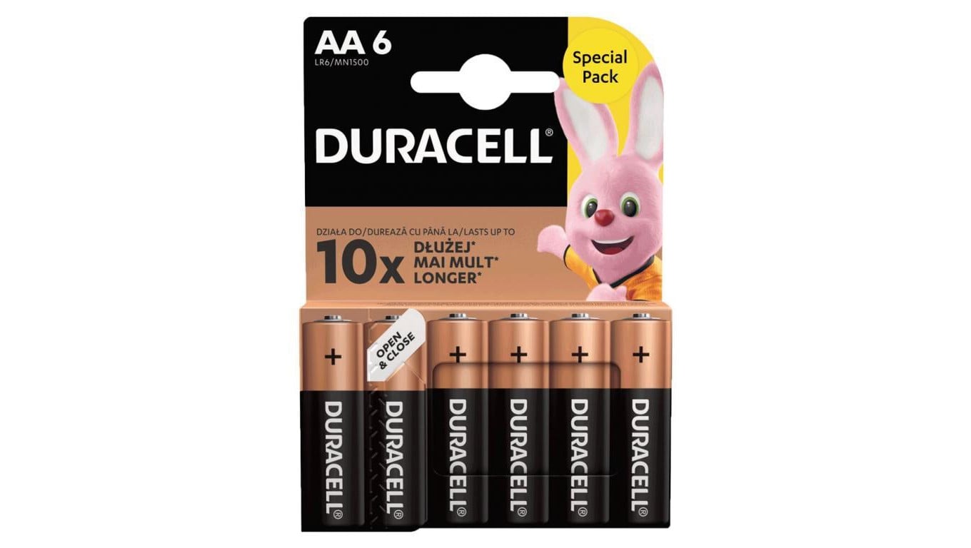 Bateria alkaliczna LR6 / AA Basic Duralock /6 sztuk/