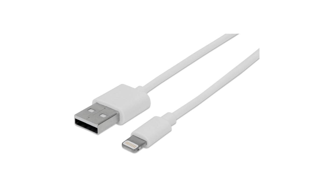 kabel usb 2.0 usb-ana apple iphone lightning 8-pin mfi m/m 1m ICOC APP-8WH1