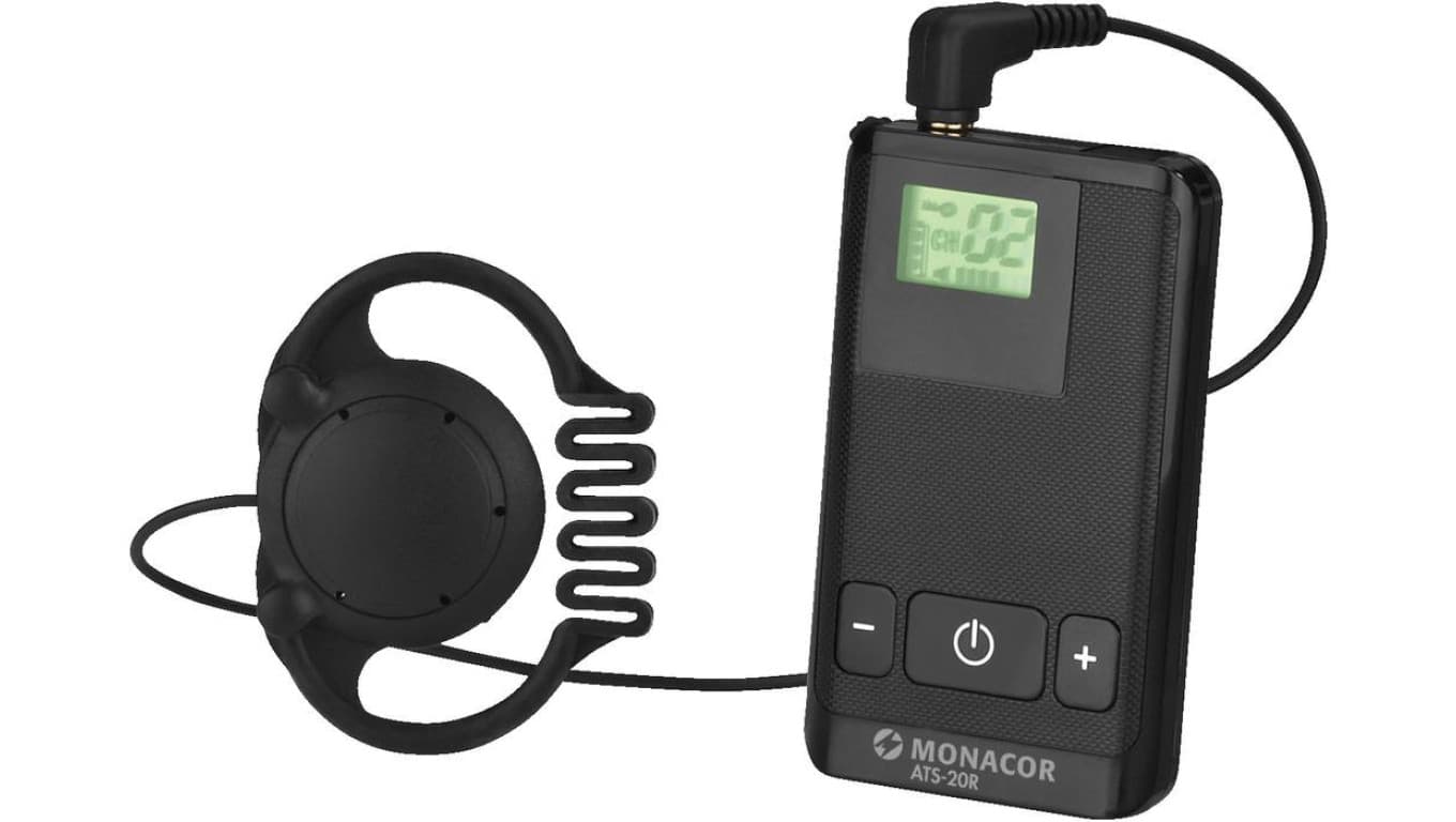 16-kanałowy miniaturowy odbiornik systemu transmisji audio ATS-20R