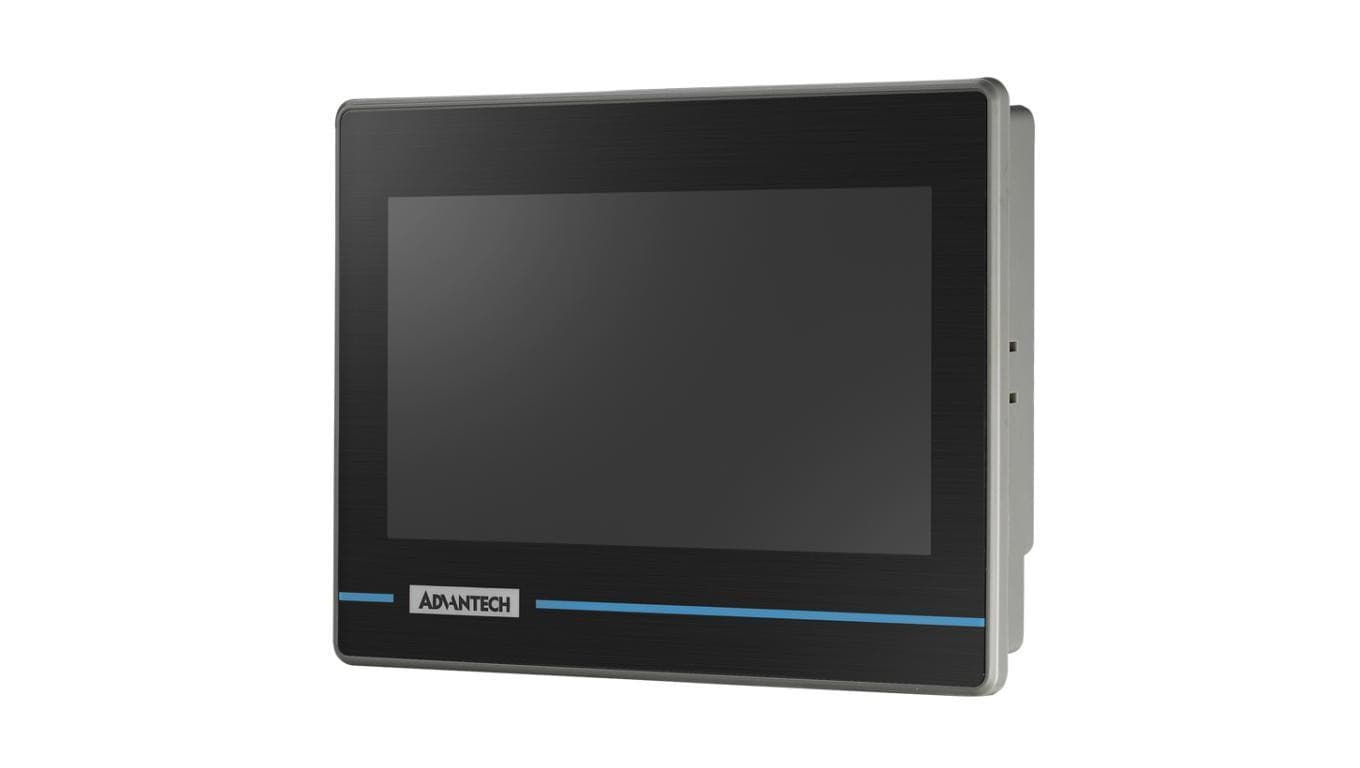 7 komputer panelowy WVGA TFT LED (800x480), rezystancyjna obsługa dotykowa, ARM9 32-bit RISC CPU, IP66 WOP-207K-SAE