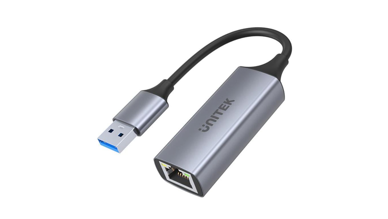 Adapter Unitek U1309A przejściówka USB-A 3.1 Gen1 RJ45 1000Mbps