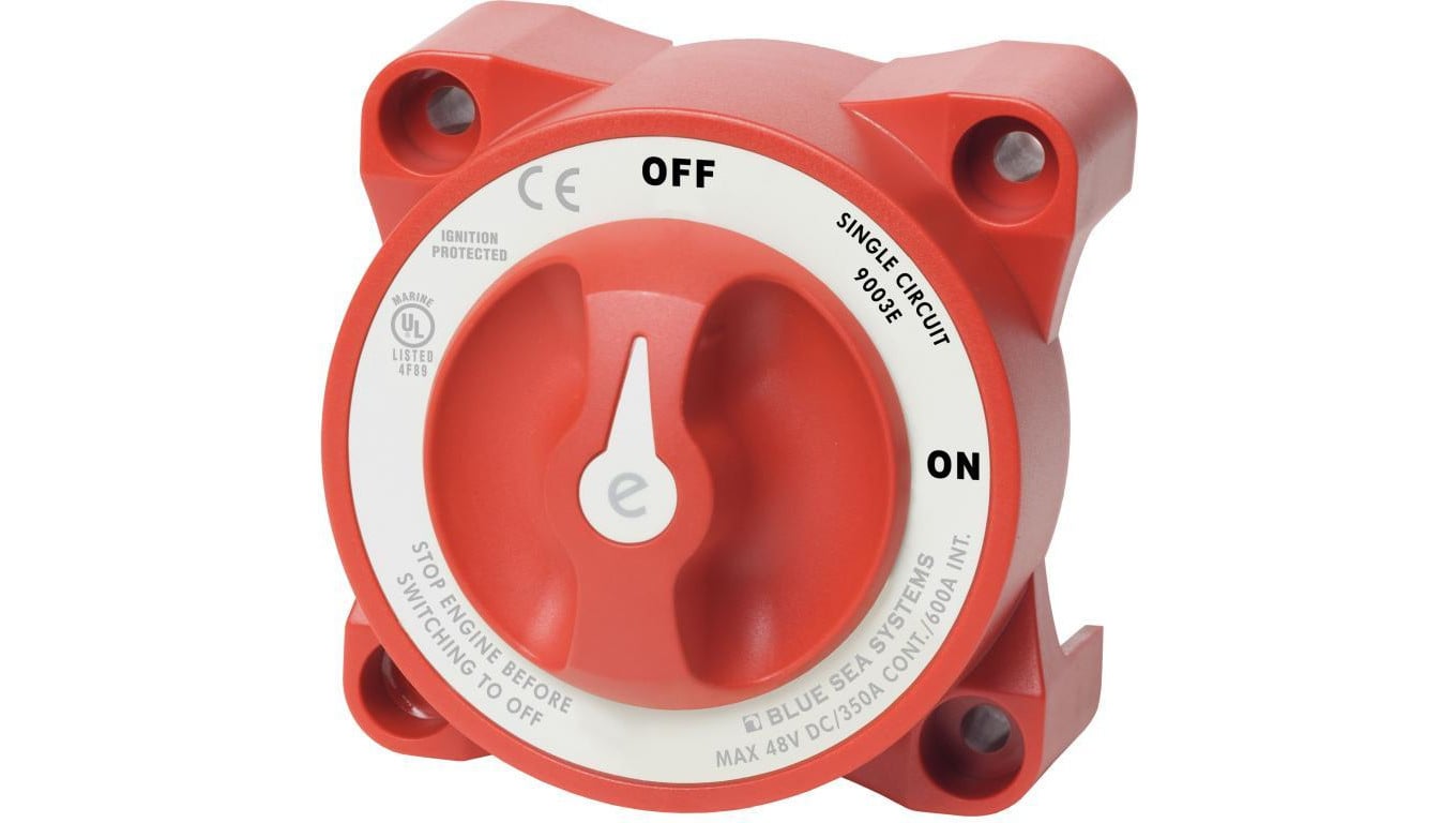 Blue Sea e-Series On Off Battery Switch