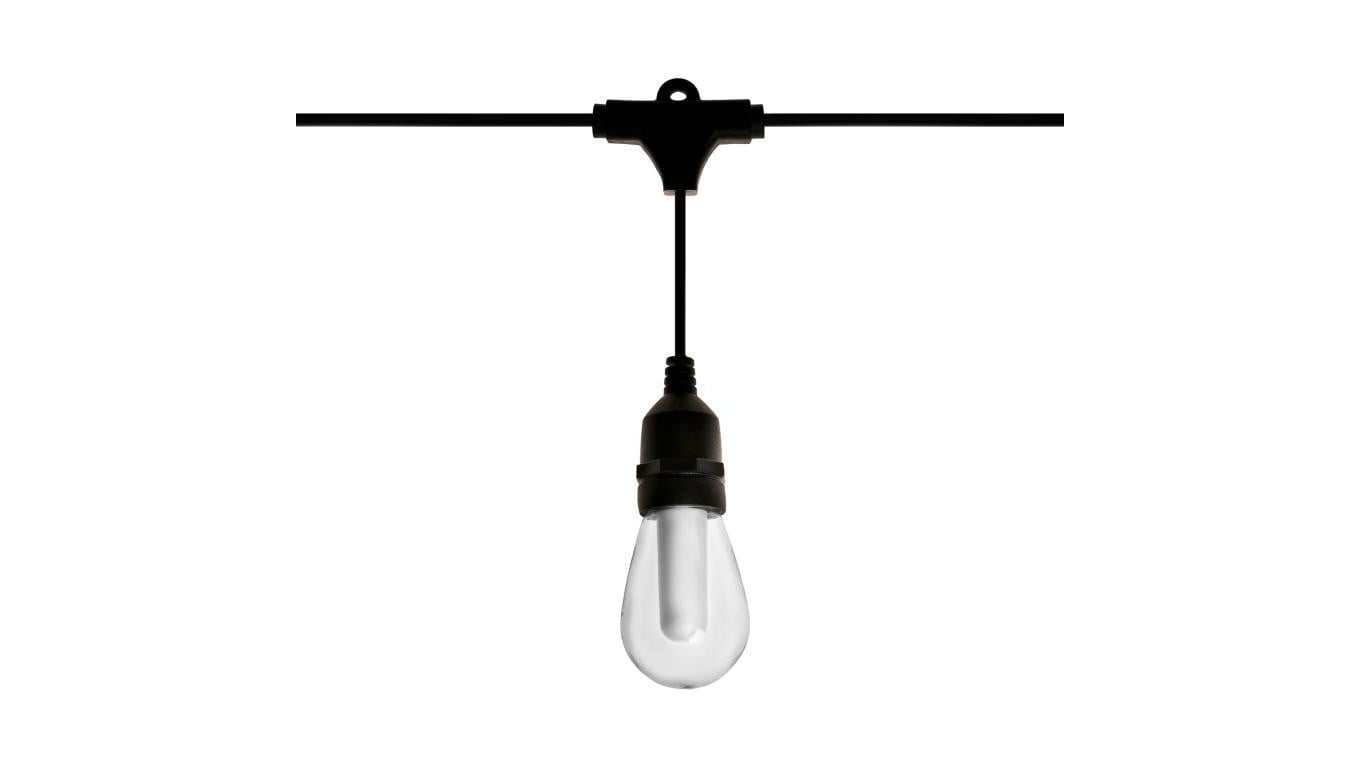 Girlanda Solarna Ogrodowa LUMILED 15x LED Płomień Ozdobne Lampki 15m 1800K Ciepła FLAME