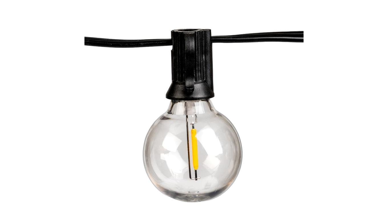 Girlanda Solarna Ogrodowa LUMILED 75x LED Ozdobne Kuleczki 45m 2700K Ciepła + Pilot CALLIS2