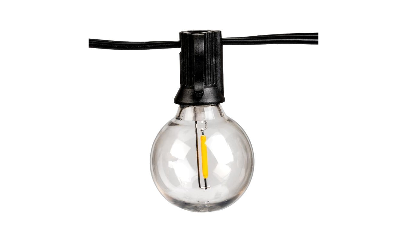 Girlanda Solarna Ogrodowa LUMILED 75x LED Ozdobne Kuleczki 45m 2700K Ciepła + Pilot CALLIS2
