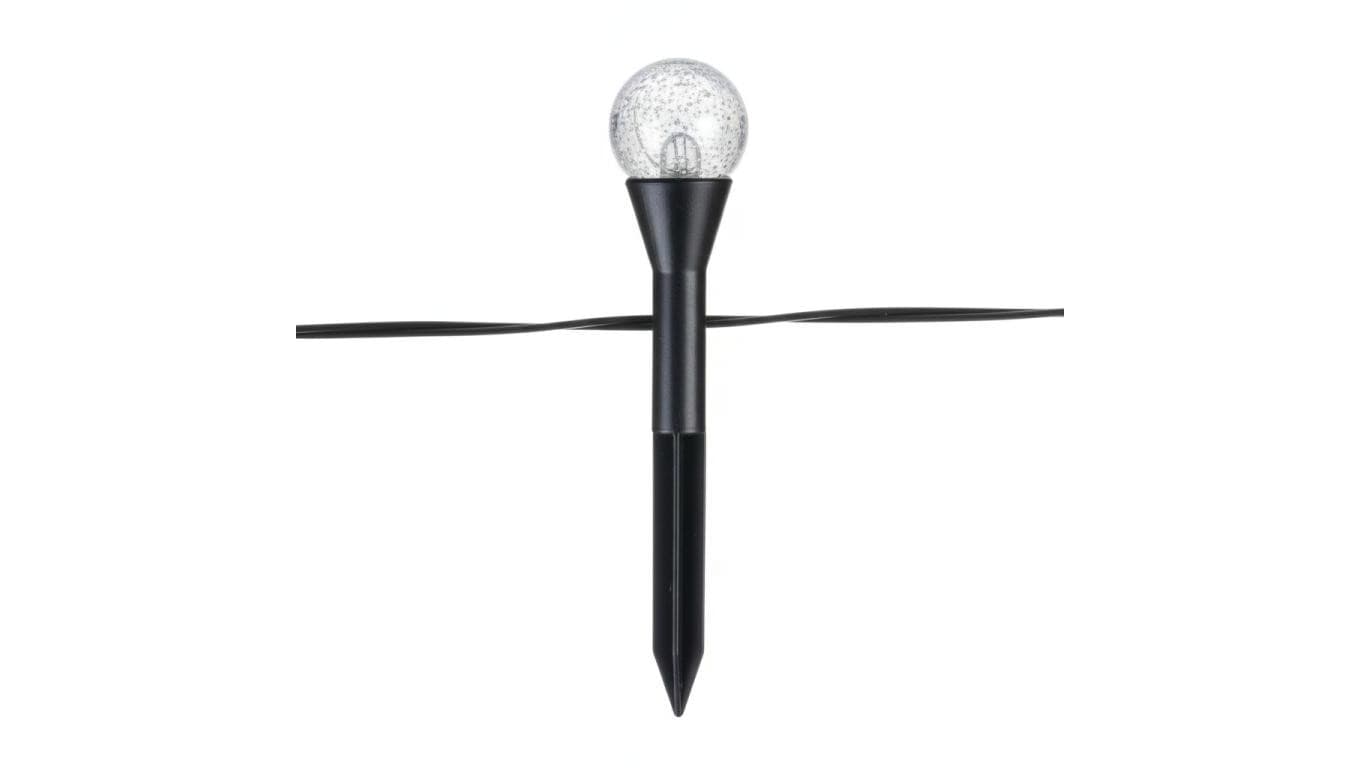 Girlanda Solarna Ogrodowa LUMILED Lampki Solarne 20LED Wbijana Naziemna 5,80M HAKON